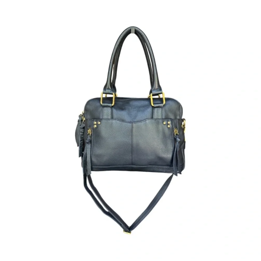 Great American Leatherworks Black Leather Handbag - Picture 2 of 14